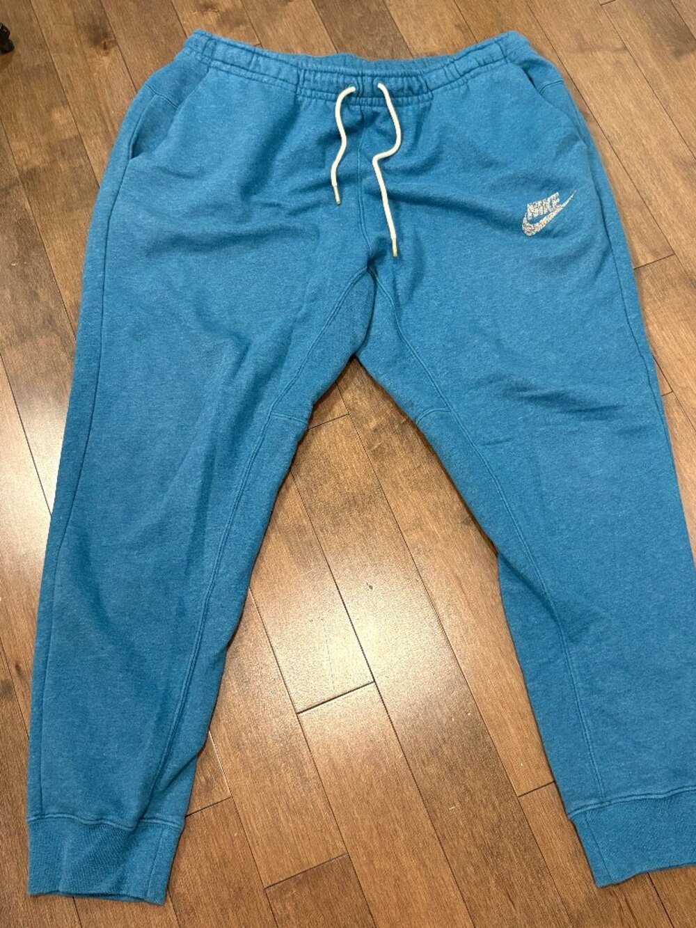 Nike Sportswear Club Fleece Jogger Sweatpants, Teal Blue, Unisex, Size XL